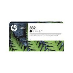 HP 832 1L Black Latex Ink Cartridge