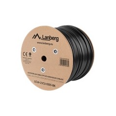LANBERG LCU6-21CU-0305-BK UTP cable