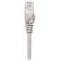 Intellinet Network Patch Cable, Cat6, 0.5m, Grey, CCA, U/UTP, PVC, RJ45, Gold Plated Contacts, Snagless, Booted, Lifetime Warran