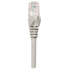 Intellinet Network Patch Cable, Cat5e, 2m, Grey, CCA, U/UTP, PVC, RJ45, Gold Plated Contacts, Snagless, Booted, Lifetime Warrant