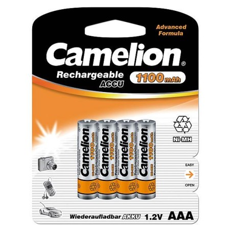 Camelion | AAA/HR03 | 1100 mAh | Rechargeable Batteries Ni-MH | 4 pc(s)