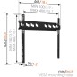 Vogels | Wall mount | MA3000-A | Fixed | 32-55 " | Maximum weight (capacity) 60 kg | Black