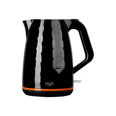 Adler | Kettle | AD 1277 | Standard | 2200 W | 1.7 L | Plastic | 360 rotational base | Black