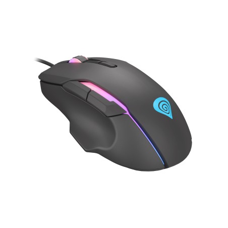 GENESIS Xenon 220 Gaming Mouse, 500 - 6400DPI, Wired, Black | Genesis