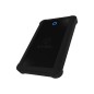 Raidsonic | ICY BOX | IB-233U3-B External enclosure for 2.5" SATA HDD/SSD with USB 3.0 interface and silicone protection sleeve 
