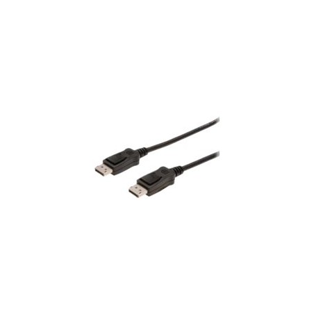 Digitus | DisplayPort Connection Cable | AK-340103-020-S | DisplayPort to DisplayPort DisplayPort Male (Version 1.1a) | DisplayP