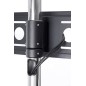 EDBAK | STD01c-B | Trolleys & Stands | 40-75 " | Maximum weight (capacity) 80 kg | Black