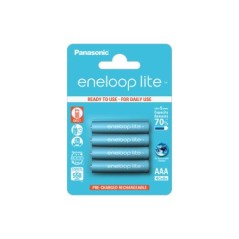 Panasonic | ENELOOP Lite BK-4LCCE/4BE | AAA | 550 mAh | 4 pc(s)