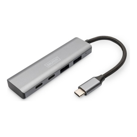 Digitus | USB-C 4 Port HUB 2x USB-A + 2x USB-C Gen2 | DA-70245 | USB-C Hub