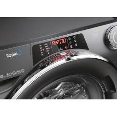 Candy | Washing Machine | RO41276DWMCRT-S | Energy efficiency class A | Front loading | Washing capacity 7 kg | 1200 RPM | Depth