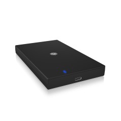 Raidsonic | ICY BOX | IB-200T-C3 Enclosure for 1x SSD/HHD with USB 3.2 Gen 1 Type-A/Type-C combi-cable | 1 x 2.5 "SATA I, II, II
