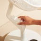Duux | Fan | Whisper Flex Ultimate Smart | Stand Fan | White | Diameter 34 cm | Number of speeds 30 | Oscillation | 3-26 W | Rem