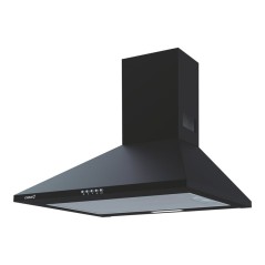 CATA | Hood | OMEGA 600 BK | Wall mounted | Energy efficiency class C | Width 60 cm | 645 m /h | Mechanical | LED | Black