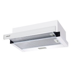 CATA | Hood | TFB-5160 WH | Telescopic | Energy efficiency class C | Width 59.5 cm | 300 m /h | Mechanical | CSLED | White