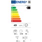 Hoover | Washing Machine | H7W449AMBC-S | Energy efficiency class A | Front loading | Washing capacity 9 kg | 1400 RPM | Depth 5