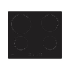 Candy | Hob | CH64CCB/4U2 | Vitroceramic | Number of burners/cooking zones 4 | Touch | Black