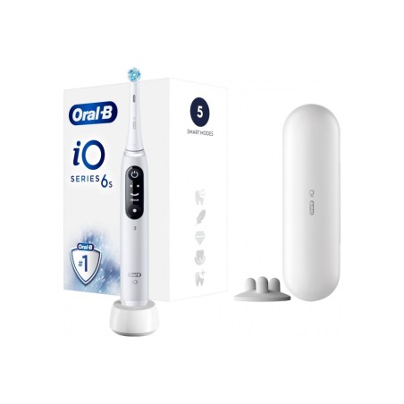 Oral-B Electric Toothbrush | iO6 | Rechargeable | For adults | Number of brush heads included 1 | Number of teeth brushing modes