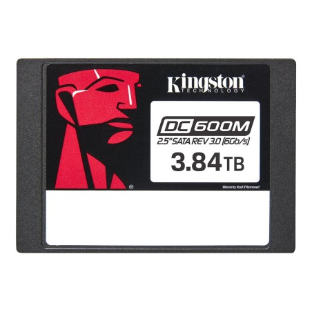 Kingston DC600M | 3840 GB | SSD form factor 2.5" | Solid-state drive interface SATA Rev. 3.0 | Read speed 560 MB/s | Write speed