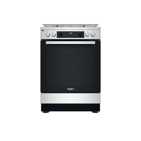 Whirlpool Cooker | WS68G8CHX/E/1 | Hob type Gas | Oven type Electric | Stainless Steel | Width 60 cm | Digital | Depth 60 cm | 7