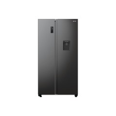 Gorenje Refrigerator | NRR9185EABXLWD | Energy efficiency class E | Free standing | Side by side | Height 178.6 cm | No Frost sy