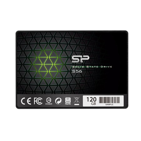 Silicon Power | S56 | 120 GB | SSD form factor 2.5" | Solid-state drive interface SATA | Read speed 460 MB/s | Write speed 360 M