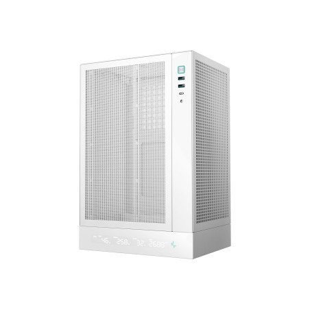 Deepcool PC Gaming Case | CH170 DIGITAL | White | Mini ITX | Power supply included No | ATX PS2