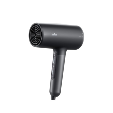 Braun | Hair dryer | BRHD425E | 2100 W | Number of temperature settings 3 | Ionic function | Diffuser nozzle | Black