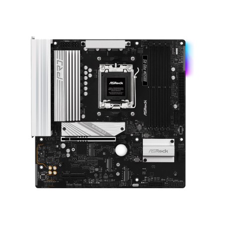 ASRock B850M PRO RS | Processor family AMD | Processor socket AM5 | DDR5 | Supported hard disk drive interfaces SATA, M.2 | Numb