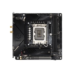 ASRock B760I LIGHTNING WIFI | Processor family Intel | Processor socket LGA1700 | DDR5 | Supported hard disk drive interfaces SA