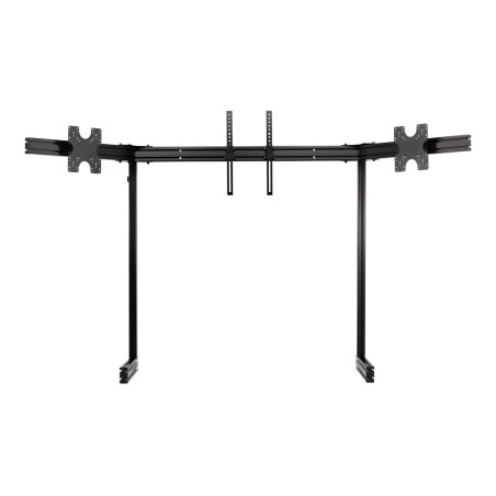 Next Level Racing Floor stand | ELITE Free Standing Triple Monitor Stand | Fully adjustable and customizable | 21-43 " | Black