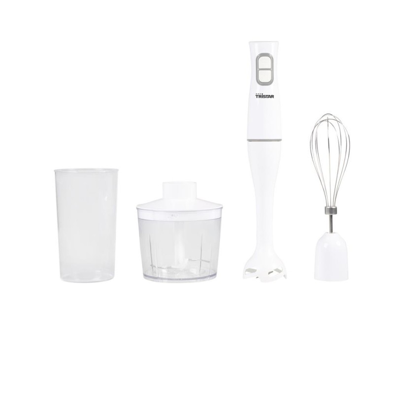 Tristar Hand blender set | MX-4851 | Hand Blender | 350 W | Number of speeds 2 | Turbo mode | Chopper | White