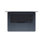 Apple MacBook | Air | Midnight | 15 " | 2880 x 1864 pixels | Apple M4 | 16 GB | Solid-state drive capacity 512 GB | Apple M4 chi