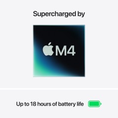 Apple MacBook | Air | Midnight | 15 " | 2880 x 1864 pixels | Apple M4 | 16 GB | Solid-state drive capacity 512 GB | Apple M4 chi