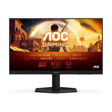 AOC 24G42E | 24 " | IPS | FHD | 16:9 | 180 Hz | 1 ms | 1920 x 1080 pixels | 300 cd/m | HDMI ports quantity 1 | Black