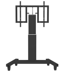 Neomounts Floor stand | PLASMA-M2500TBLACK TV trolley | Adjustable Height, Tilt | 42-100 " | Maximum weight (capacity) 150 kg | 