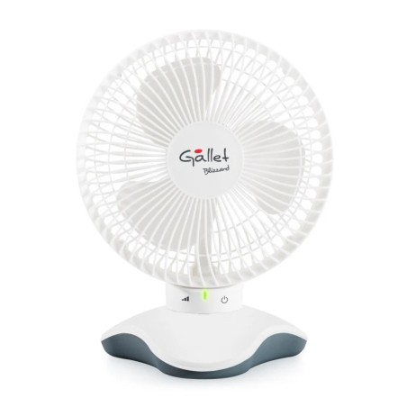 Gallet Fan | GALVEN6 | Table Fan | White | Diameter 15 cm | Number of speeds 3 | Oscillation | 5 W