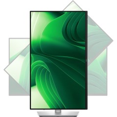 DELL Pro Plus P2425D computer monitor 61 cm (24") 2560 x 1440 pixels Quad HD LCD Black, Silver