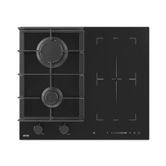 MPM-60-IMG-22 - Gas-induction cooktop, black