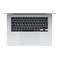 Apple MacBook Air Apple M M4 Laptop 38.9 cm (15.3") 16 GB 256 GB SSD Wi-Fi 6E (802.11ax) macOS Sequoia Silver