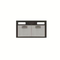 CATA | Hood | GT-PLUS 45 BK /M | Canopy | Energy efficiency class C | Width 60 cm | 645 m /h | Mechanical control | LED | Black