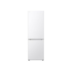 LG Refrigerator | GBV3100ESW | Energy efficiency class E | Free standing | Combi | Height 186 cm | No Frost system | Fridge net 