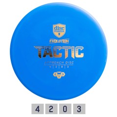Diskgolfo diskas Midrange Driver HARD EXO TACTIC Evolution Light blue