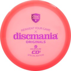 Diskgolfo diskas Distance Driver C-LINE CD1 COLOR GLOW Red