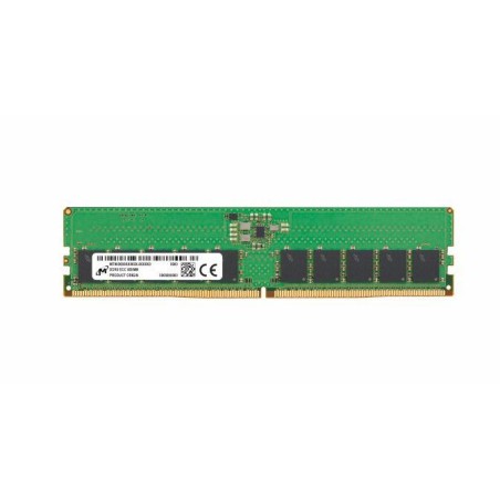 Server Memory Module|MICRON|DDR5|16GB|UDIMM/ECC|5600 MHz|CL 46|1.1 V|MTC10C1084S1EC56BR