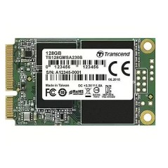 SSD|TRANSCEND|128GB|mSATA|SATA 3.0|Write speed 400 MBytes/sec|Read speed 550 MBytes/sec|MTBF 2000000 hours|TS128GMSA230S