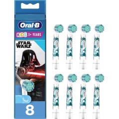 Oral-B Replaceable toothbrush heads | Kids Star Wars | Heads | For kids | Number of brush heads included 8
