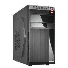 Case|GOLDEN TIGER|Baltimore 530|MiniTower|450 Watts|MicroATX|Colour Black|BALTIMORE5304USB450W