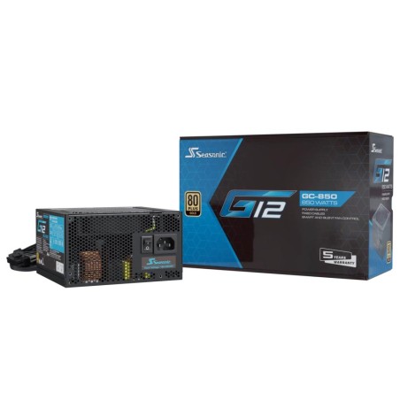 Power Supply|SEASONIC|G12 GC|850 Watts|Efficiency 80 PLUS GOLD|MTBF 100000 hours|SSP-850RT2
